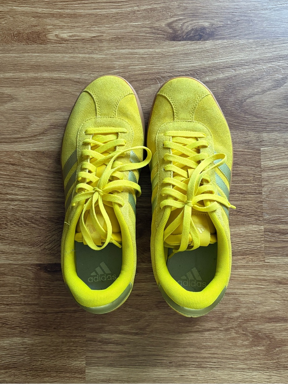 Adidas Yellow VL Court 3.0 Sneakers
